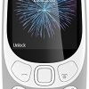 Nokia 3310 Dual SIM Feature Phone with MP3 Player, Wireless FM Radio and Rear Camera, Grey