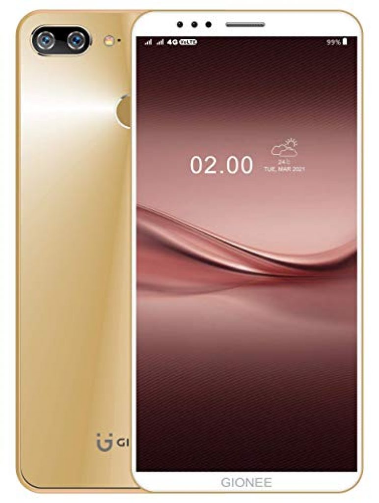 Xifo Gionee S11 4G Volte Smartphone with Fingerprint Sensor Android 7.1 Naugat (4GB, 64GB) (Gold)