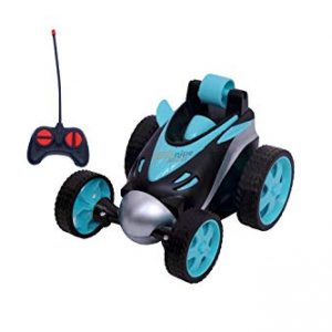 ESnipe Mart® Remote Control Car RC Stunt Vehicle 360°Rotating Rolling Radio Control Electric Race Car Boys Toys Kids Gifts Light Multi Color