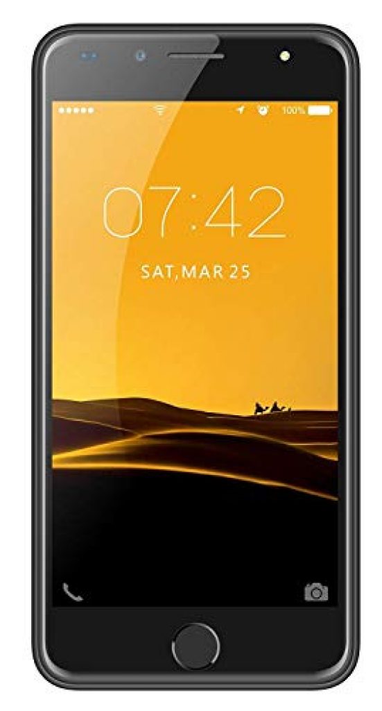 I KALL K1 Smartphone (5 Inch, 8GB) (Black)
