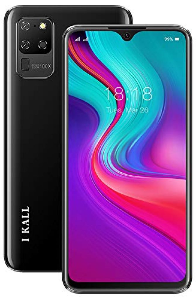 I KALL K280 Smartphone (6.26 Inch, 32GB, Black)
