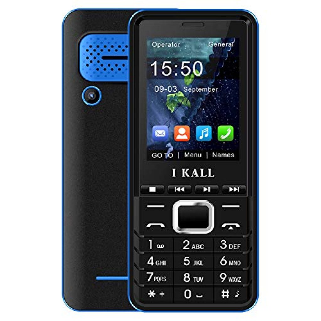 I KALL K33 Keypad Premium Multimedia Mobile (Blue, 2.4 Inch)