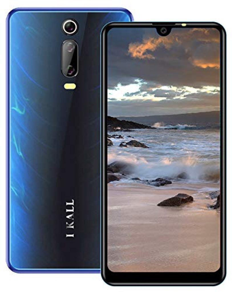 IKALL K500 Flame Blue, 4GB RAM, 64GB Storage
