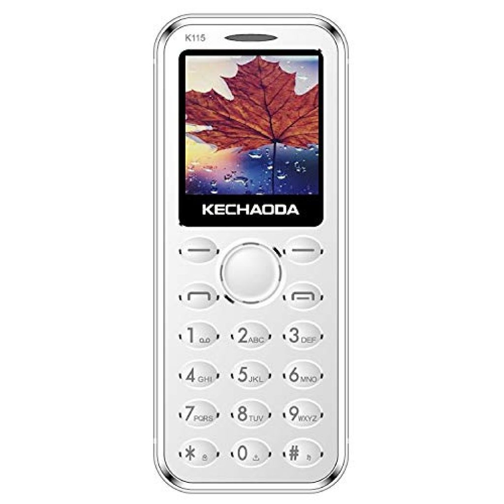 KECHAODA K115 with Dual Sim 1.44″” inch QQVGA Phone (Black + Silver)