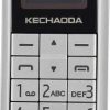 Kechaoda A26 Dual Sim Mobile Phone (Bluetooth Size,Silver, 16MB)