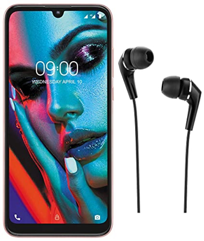 Lava BeU Rose Pink, 2GB RAM, 32GB Storage + Lava Earphone E1 Black