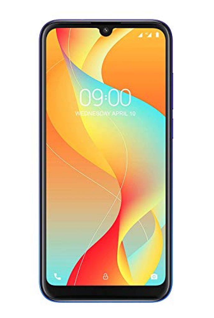 Lava Z66 (Marine Blue, 3GB RAM, 32GB Storage)