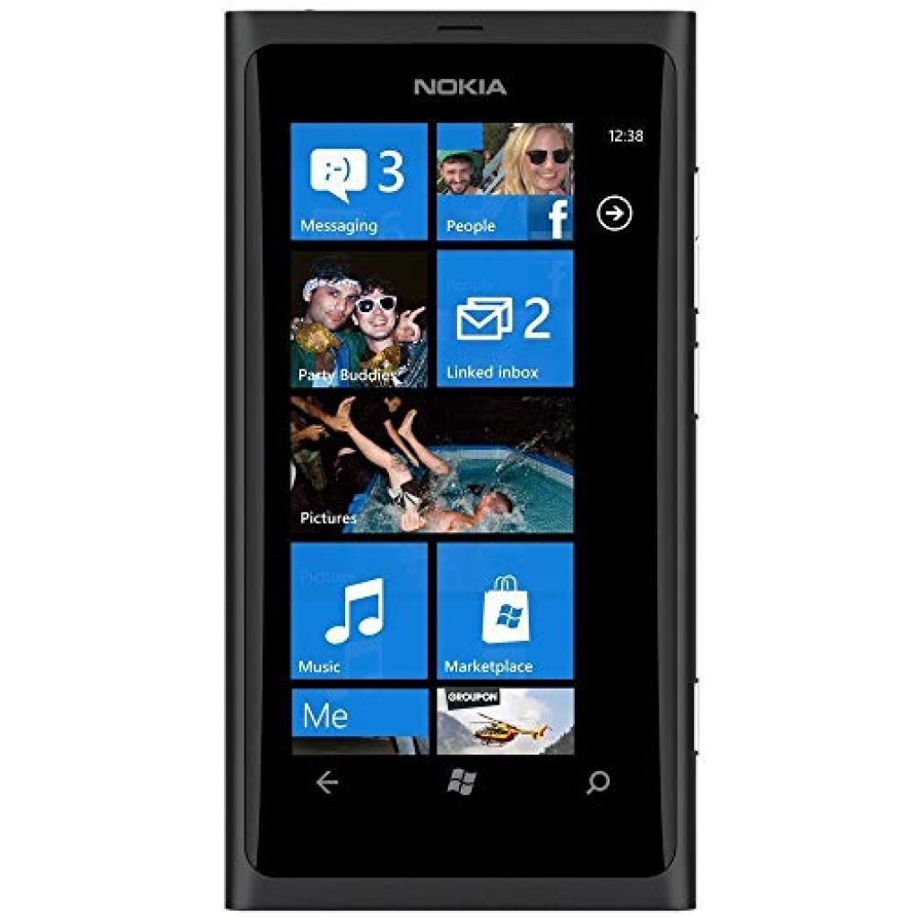 Lumia 800 Compatible with Nokia with 8 Mega Pixel Camera, FM Radio (16GB Internal, 512MB RAM) 1 Year Warranty