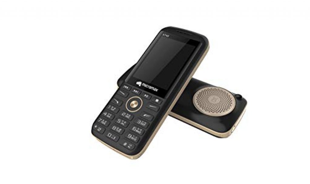 Micromax Big 3D Sound Speaker Phone (Gold Black, Dual Sim, 2500mAh)
