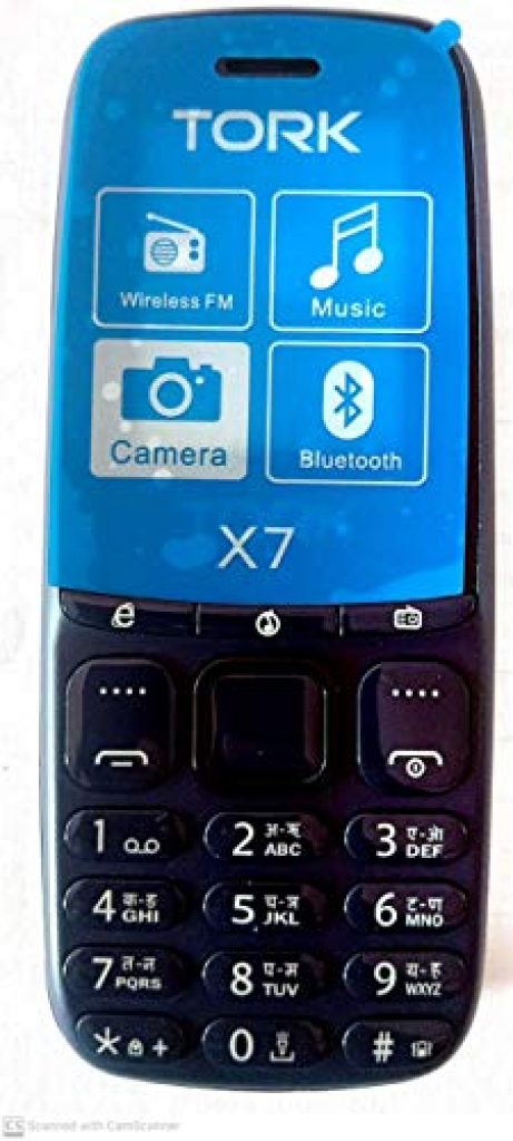 ONE2ONE TORK Mobile X7 without Charger- Black