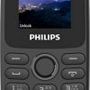 PHILIPS 1.8 inch Display, 32 MB Storage, 0.8 MP Camera, 1000 Phone Book Memory, VGA Video Recording, FM GSM Feature Phone (Black)