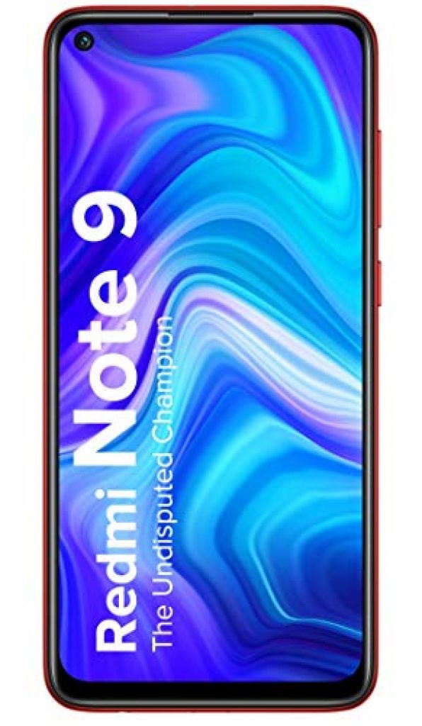 Redmi Note 9 (Aqua Green, 4GB RAM, 64GB Storage) – 48MP Quad Camera & Full HD+ Display