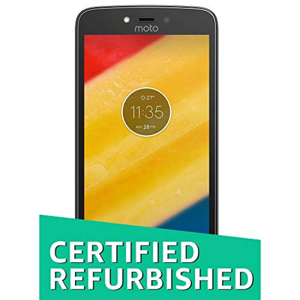 (Renewed) Motorola Moto C XT1755 (Starry Black)