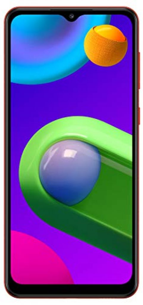 Samsung Galaxy M02 (Red,3GB RAM, 32GB Storage)