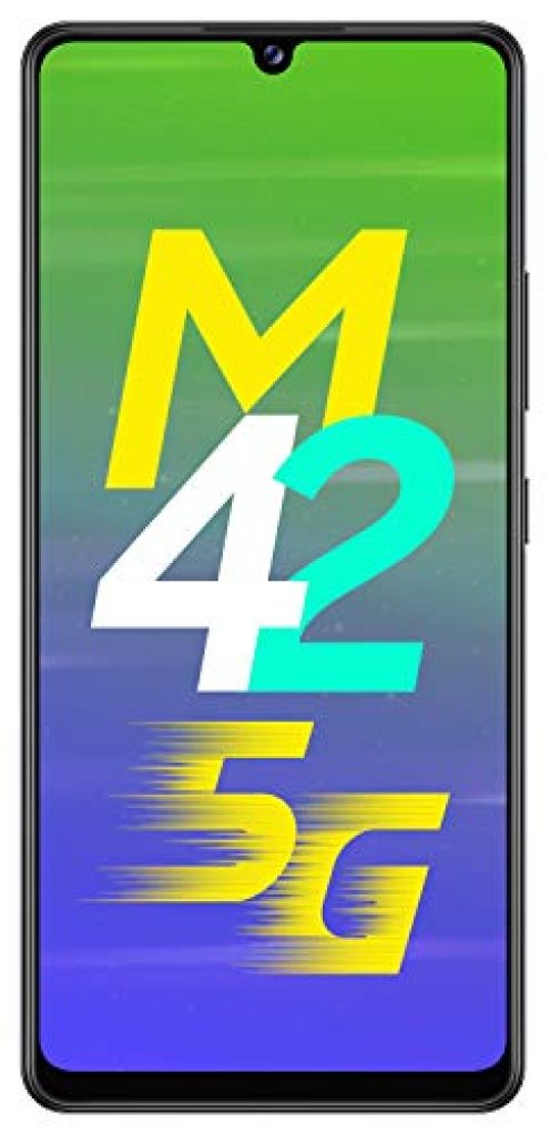 Samsung Galaxy M42 5G (Prism Dot Black, 6GB RAM, 128GB Storage)