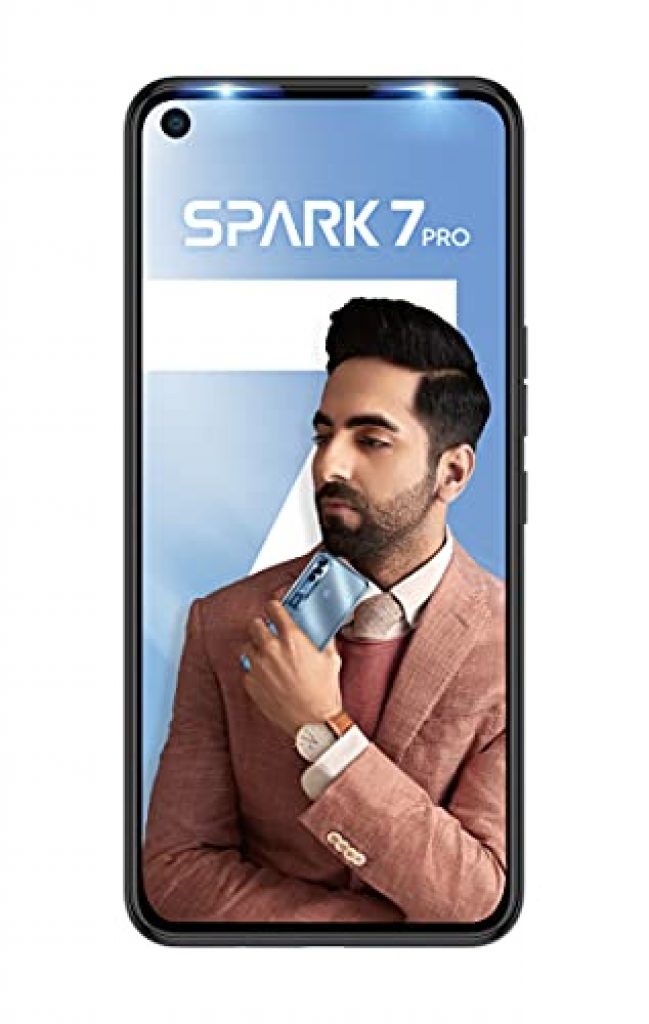 Tecno Spark 7 Pro (Magnet Black, 4GB RAM 64GB Storage)