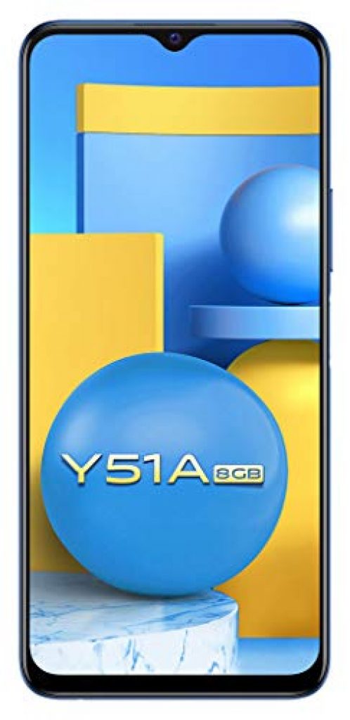 Vivo Y51A (Titanium Sapphire, 8GB, 128GB Storage) with No Cost EMI/Additional Exchange Offers