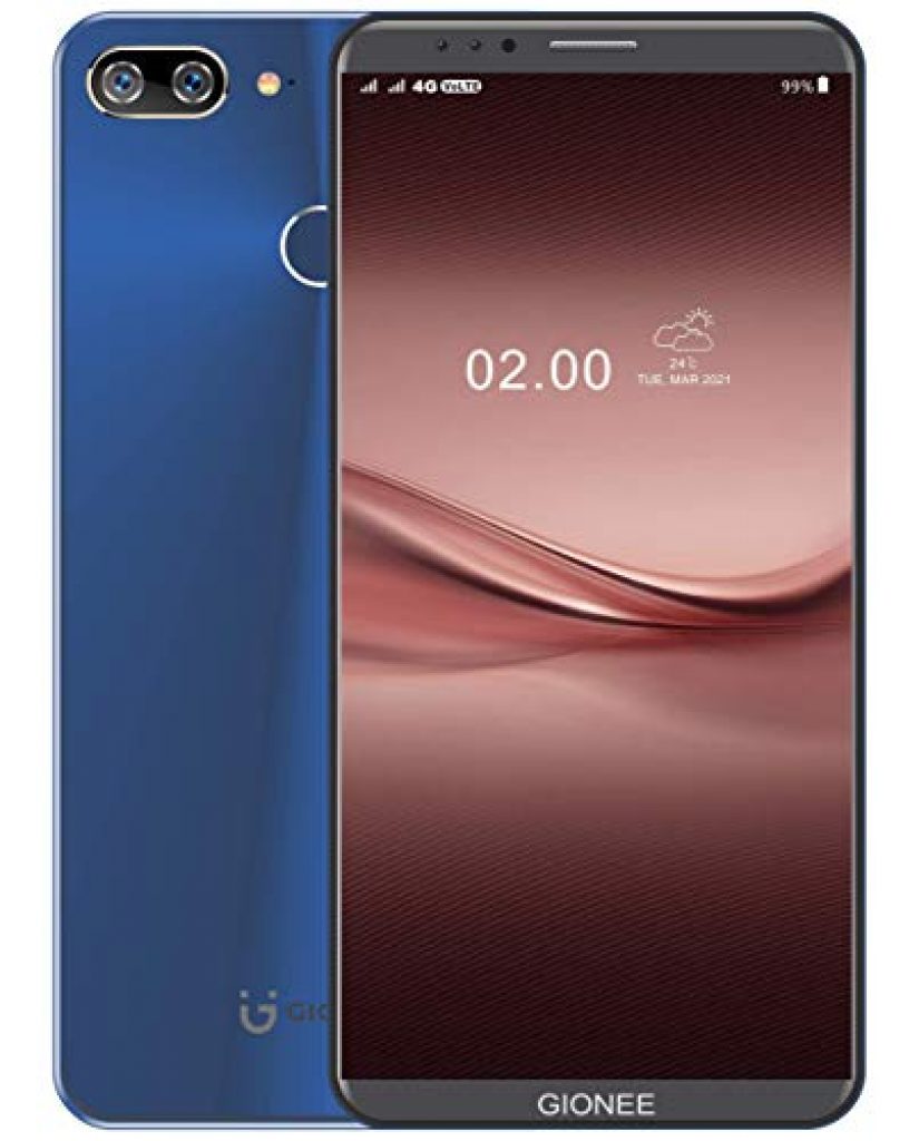 Xifo Gionee S11 4G Volte Smartphone with Fingerprint Sensor (4GB, 64GB) (Blue)