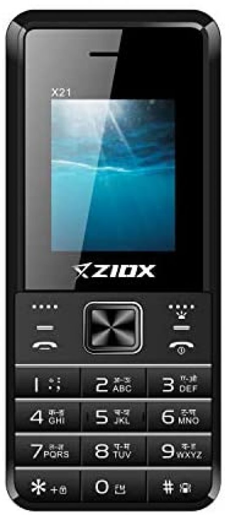 Ziox X21 with Vibration 1.8″ Display Wireless FM 2500 mAh Battery (Black,RED)