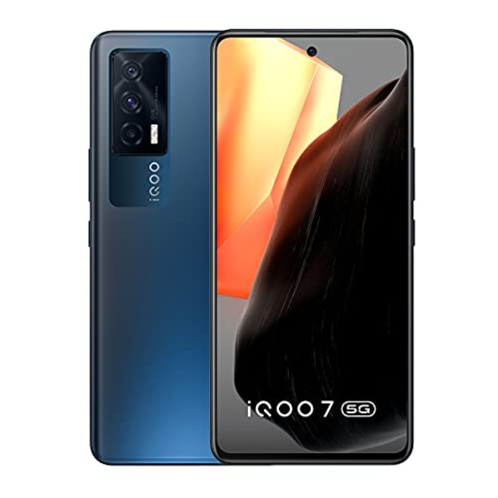 iQOO 7 5G (Storm Black, 8GB RAM, 128GB Storage)|Upto 6 Months NCEMI| 3GB Extended RAM
