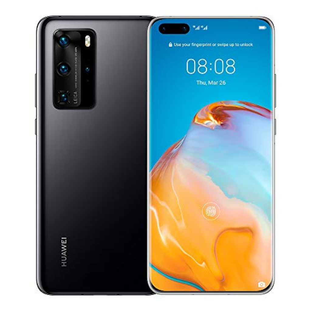 Huawei P40 Pro (Black, 8GB RAM, 256GB Storage)
