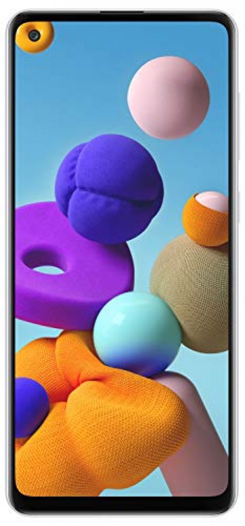 Samsung Galaxy A21S (White, 6GB RAM, 64GB Storage) Without Offer
