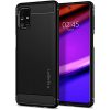Spigen Rugged Armor Thermoplastic Polyurethane Back Cover Case Compatible with Samsung Galaxy M31s – Matte Black