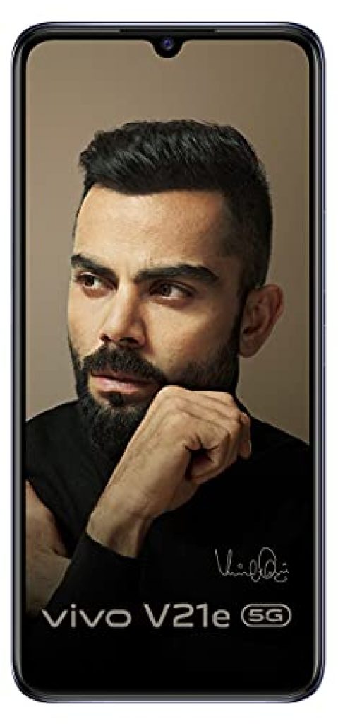 Vivo V21e 5G (Dark Pearl, 8GB RAM, 128GB Storage) with No Cost EMI/Additional Exchange Offers