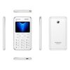 KECHAODA K-55 Plus Silver Mobile Phone with Dual Sim Bluetooth conectivity with Any Smart Phone
