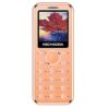 KECHAODA K115 Slim Card Size Dual Sim Phone with External Memory Slot 1.44-inch Display Only Mobile Phone & Charging Cable in Box – Orange
