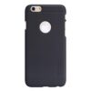 Nillkin Case for Apple iPhone 6 Plus/Apple iPhone 6s Plus (5.5″ Inch) Super Frosted Hard Back Cover PC with Logo Cut Black Color