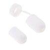 Phenovo Silicone Rubber Gel for Apple Pencil Cap Holder/Keeper Cover + Stylus Replacement Cap White