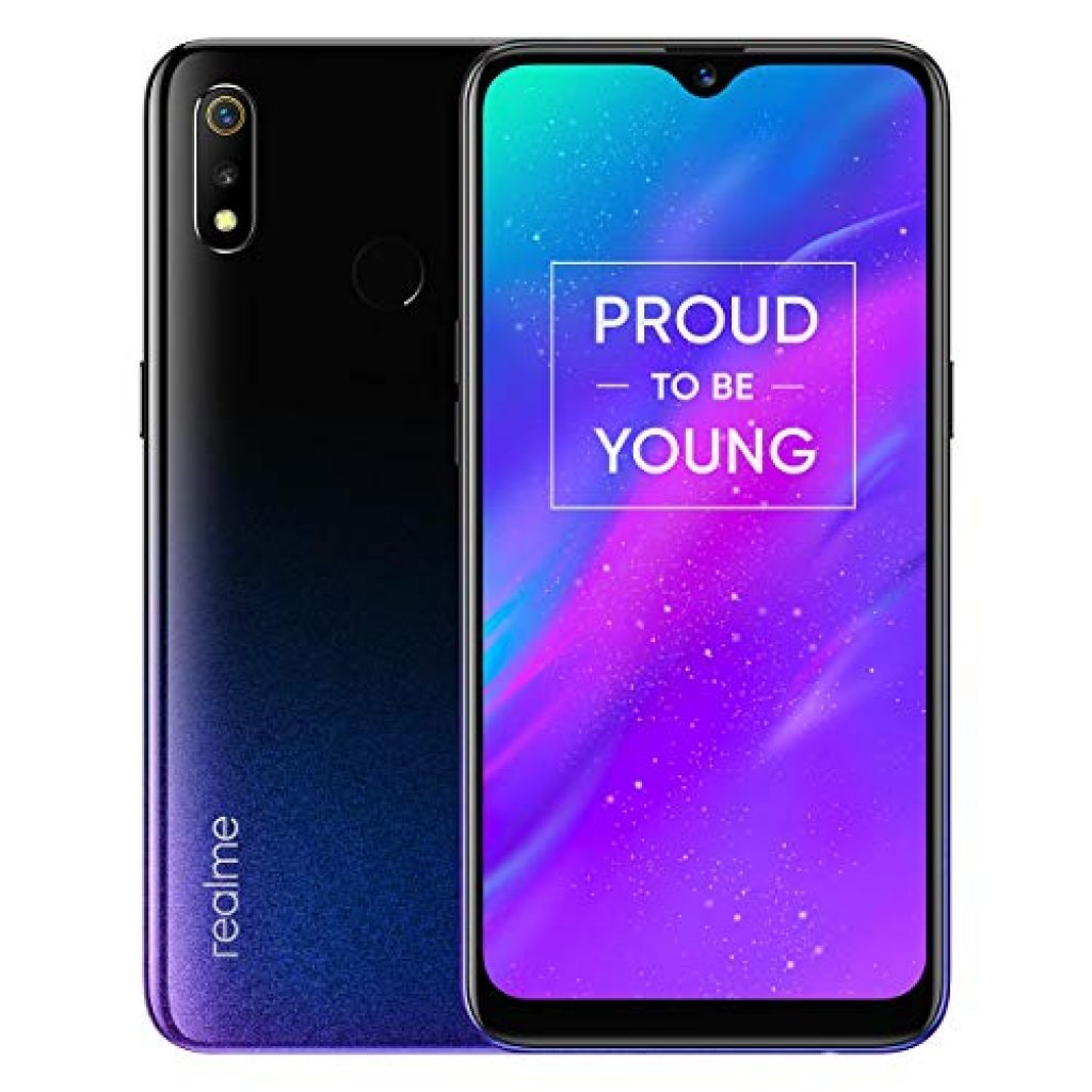 Realme 3 (Dynamic Black, 4GB RAM, 64GB Storage)