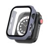 XMUXI Compatible for Apple Watch Case 40mm 44mm with Screen Protector Matte Black Protective Case Replacement for IWatch Cover Screen Guard Series 6 SE 5 4 (Watch is NOT Included) (40mm,#13 Purple)