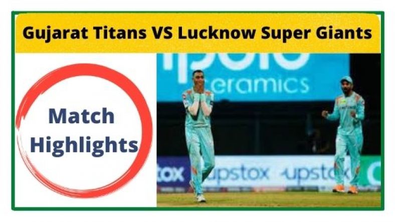 Gujarat Titans crushed Lucknow Super Giants