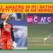 IPL 2022 Amazing in IPL Batsman hit fifty twice in an innings