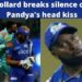 IPL 2022: 'It's a good joke', Kieron Pollard breaks silence on Krunal Pandya's head kiss