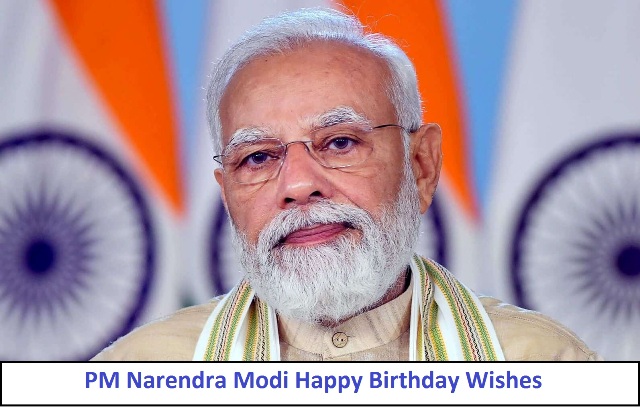 PM Narendra Modi Happy Birthday Wishes