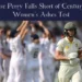 Ellyse Perry Falls Short of Century in Women's Ashes Test