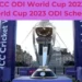 ICC ODI World Cup 2023 I World Cup 2023 ODI Schedule