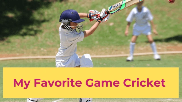 My Favorite Game Cricket