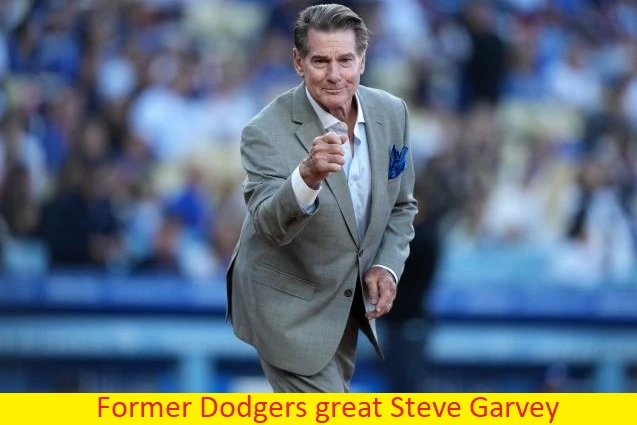 Former great Steve Garvey of the Dodgers