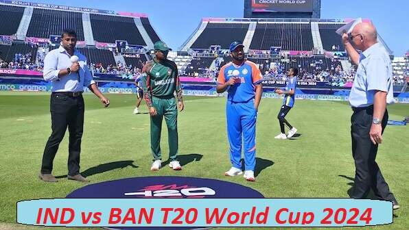 IND vs BAN T20 World Cup 2024