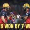 IPL 2025 RCB vs KKR highlights