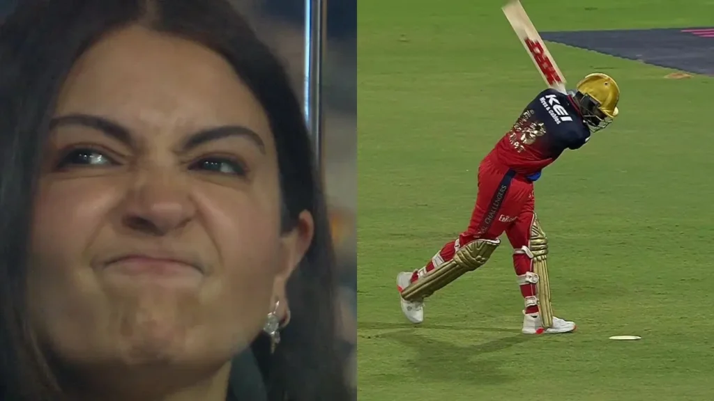 Virat Kohli Looks Dejected After Getting Out While Anushka Sharma Reacts In An Animated Manner