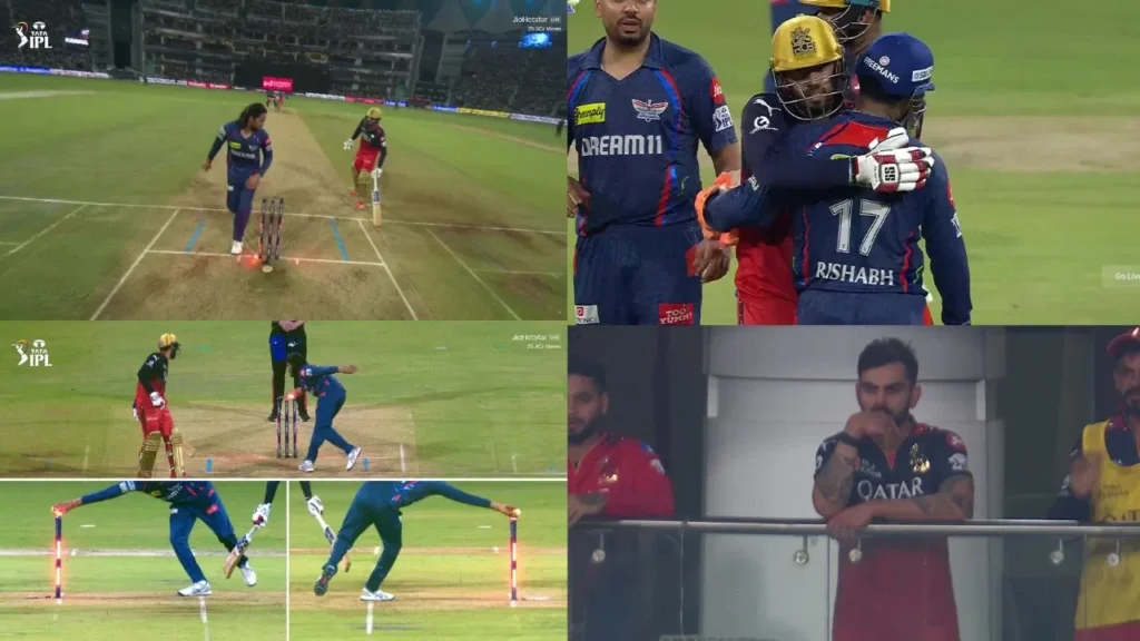 Virat Kohli Abuses Digvesh Rathi As He Mankads Jitesh Sharma Before Rishabh Pant Withdraws Appeal
