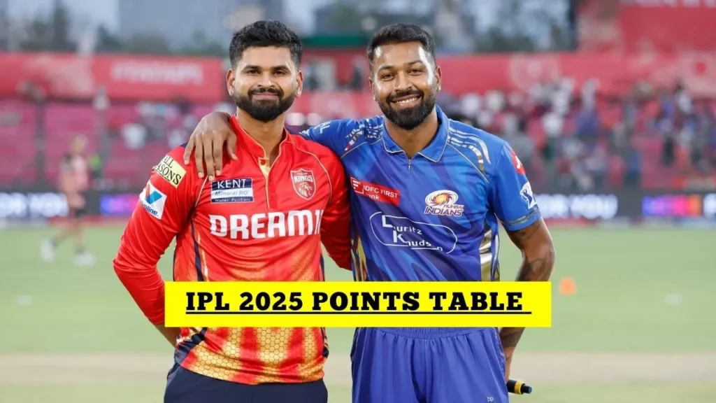 IPL Points Table, Orange Cap, Purple Cap After PBKS vs MI, Match 69