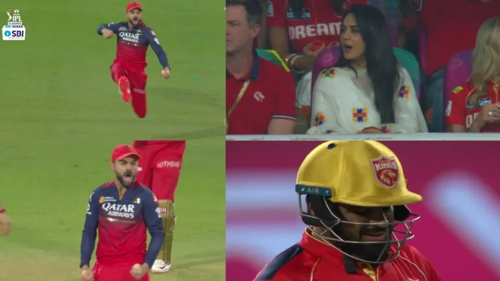Virat Kohli gives brutal send-off to Prabhsimran Singh; Preity Zinta’s reaction goes viral