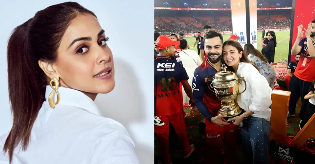 Genelia D’Souza reacts to Virat Kohli’s emotional gesture after RCB clinches IPL 2025 title