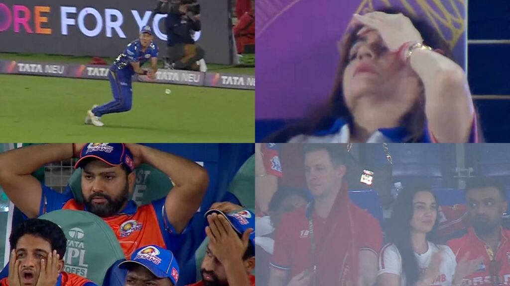 Nita Ambani suffers Panic Attack on Trent Boult’s dropped catch; Preity Zinta dances